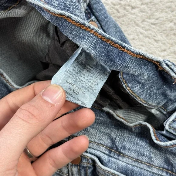 Wrangler Retro Jean Men 30x30 (Fit 29x28) Relaxed Boot Blue Denim Cowboy Western - Picture 3 of 8